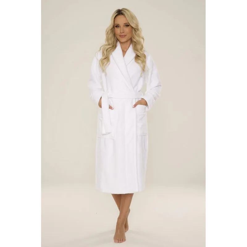 Wellness dámsky župan Manuela biely L