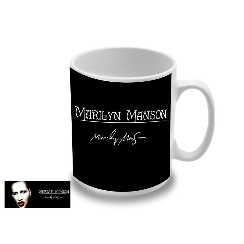 Marilyn Manson - Signature (hrnček)