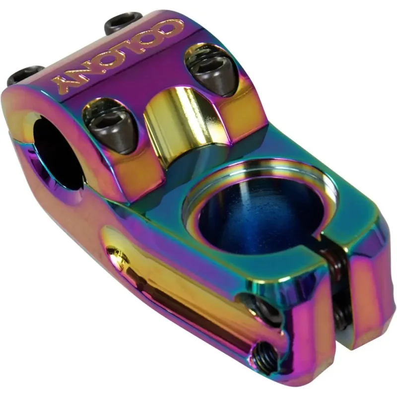 Colony Squareback Topload BMX Představec (Rainbow Anodise)