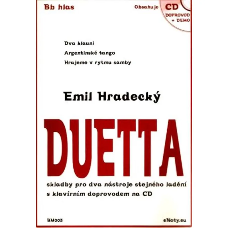 eNoty DUETTA B hlas + CD