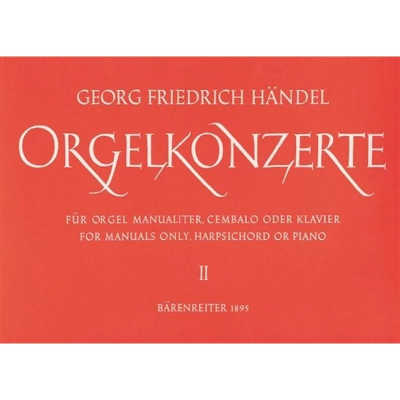 Bärenreiter Koncerty pro varhany op.4 č.4 - 6