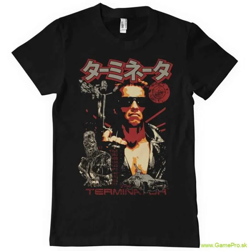 Terminator Japanese Poster (tričko)