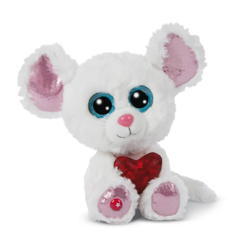 NICI Glubschis plyš Myška Luvi Nubi 15cm, ZELENÁ