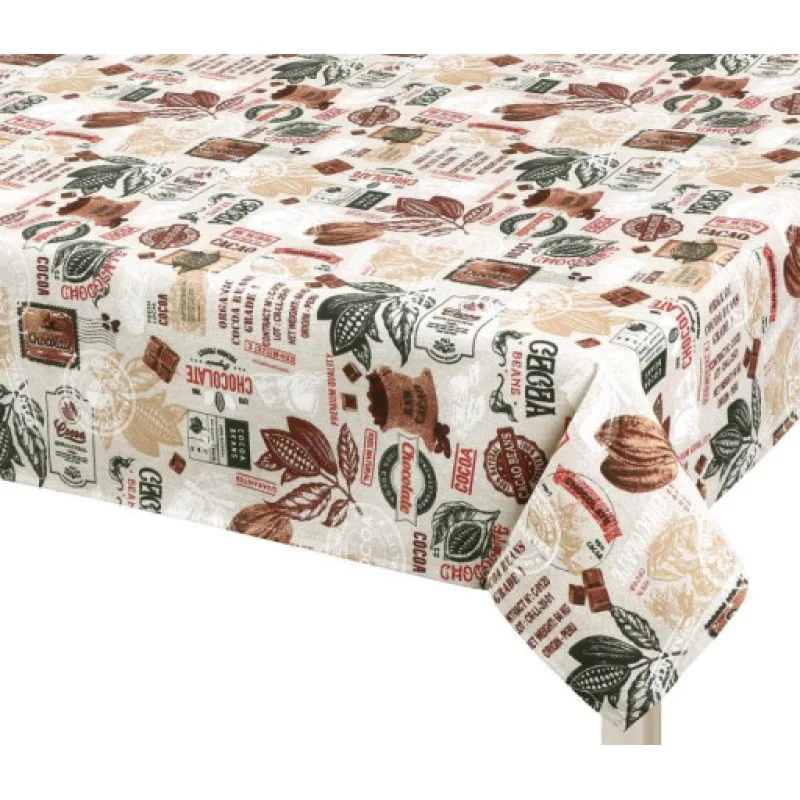 Bellatex Ubrus EMA, Kakao hnědé - 120x180 cm