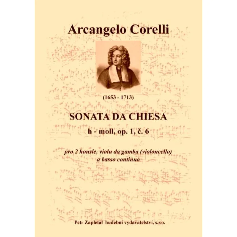 NotaNota Sonata da Chiesa - op. 1, č. 6, h moll