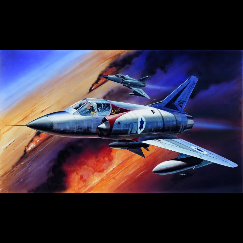 Academy Model Kit lietadlo 12247 - MIRAGE III-C FIGHTER (1:48)