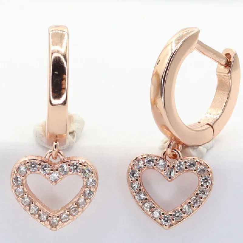 Strieborné náušnice krúžky KA E4841P