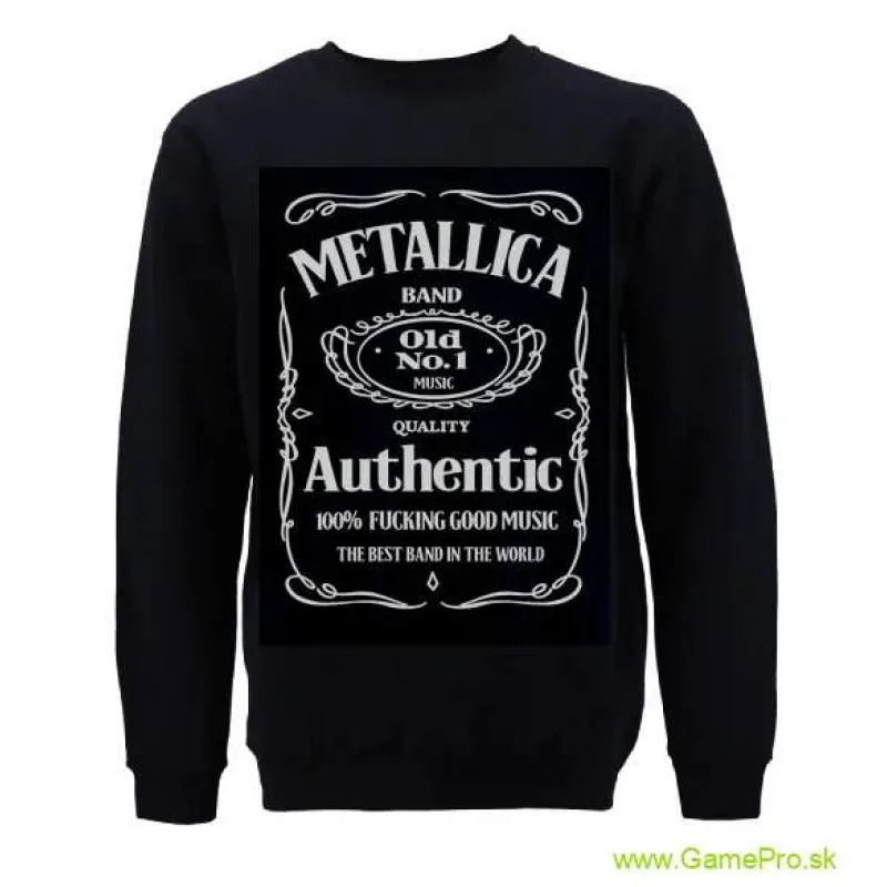 Metallica Hoodie Jack Daniels Motive