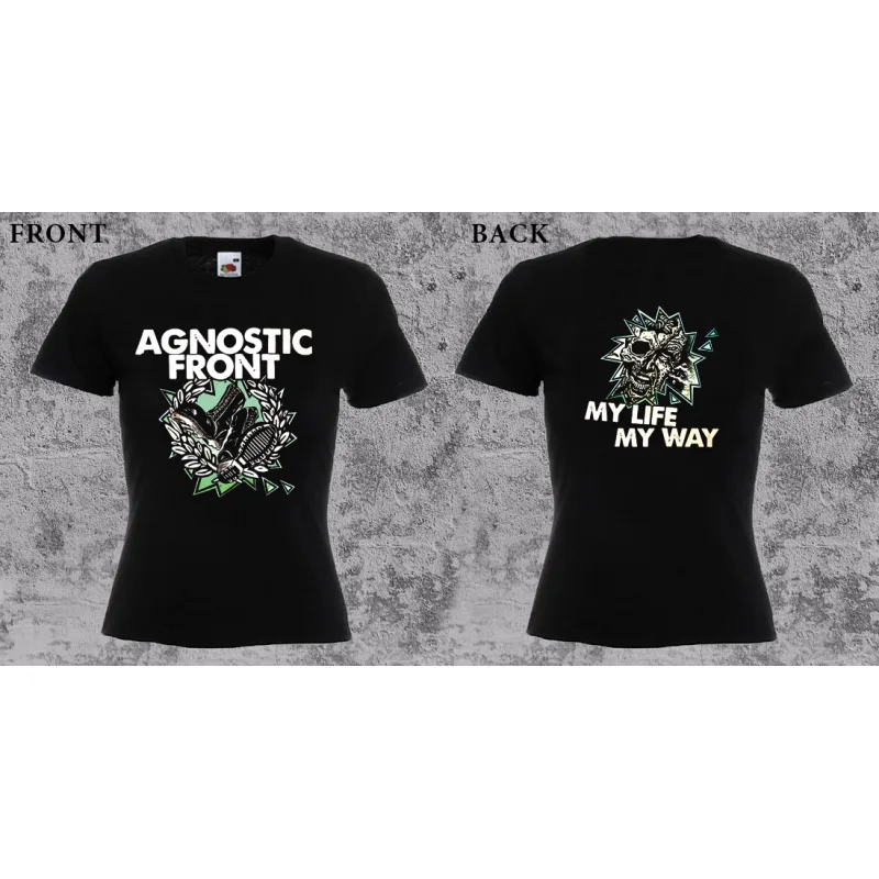 Agnostic Front - My Life My Way (dámske tričko)