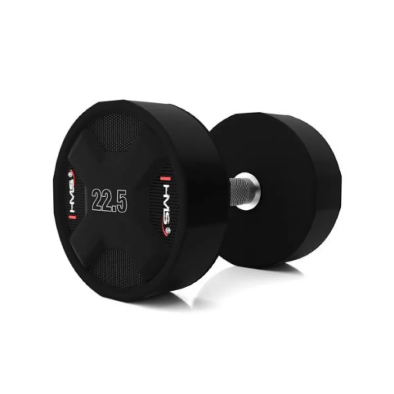 Polyuretanová jednoruční činka HMS HPC, 22,5 kg