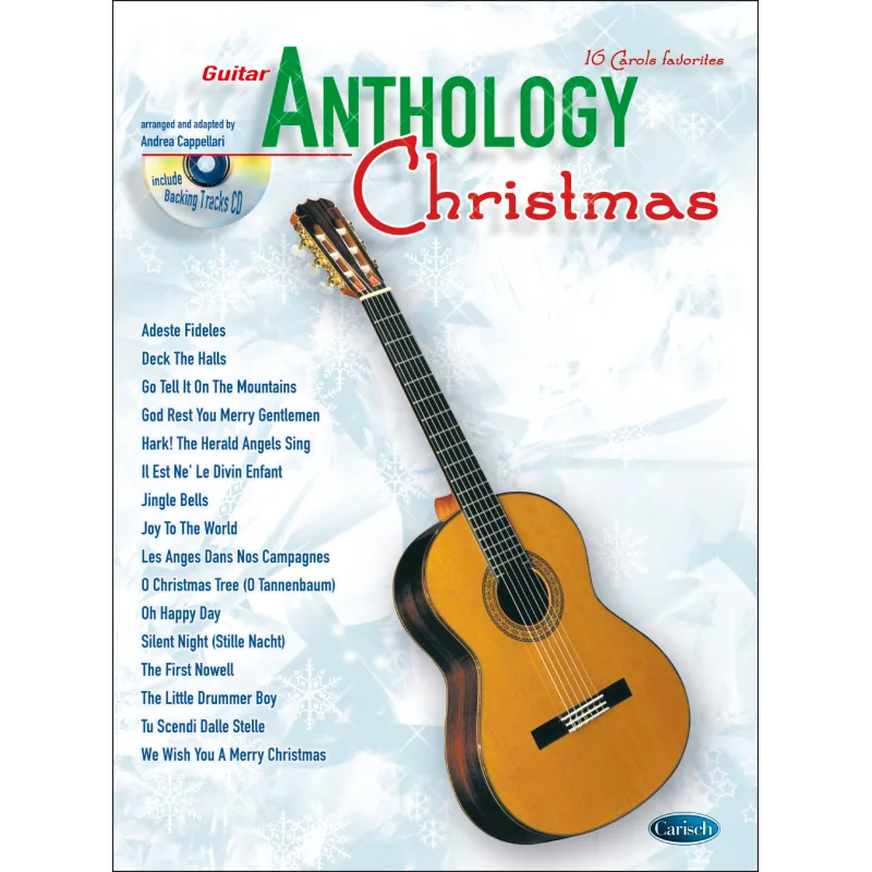 Edition Carisch Anthology Christmas + CD - kytara