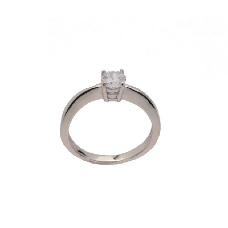 Strieborný prsteň s kameňom KA R2996, 57