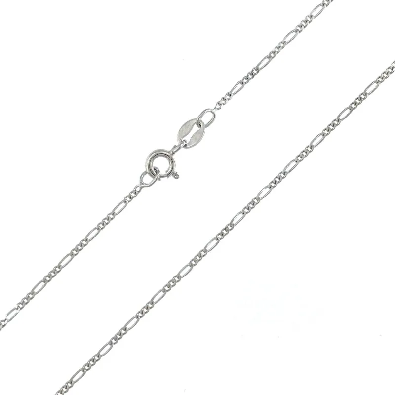 Strieborná retiazka figaro dĺžka retiazky 45cm