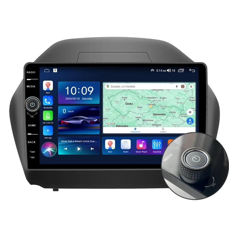 Everest 2DIN autorádio EVE28 Android, Hyundai ix35 B360