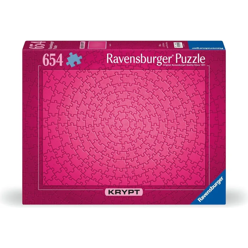 Puzzle Ravensburger 654 dielikov Krypt Pink