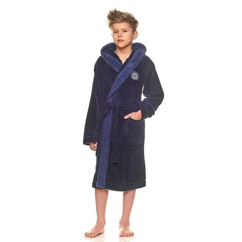 Chlapčenský župan George tmavomodrý 134/140