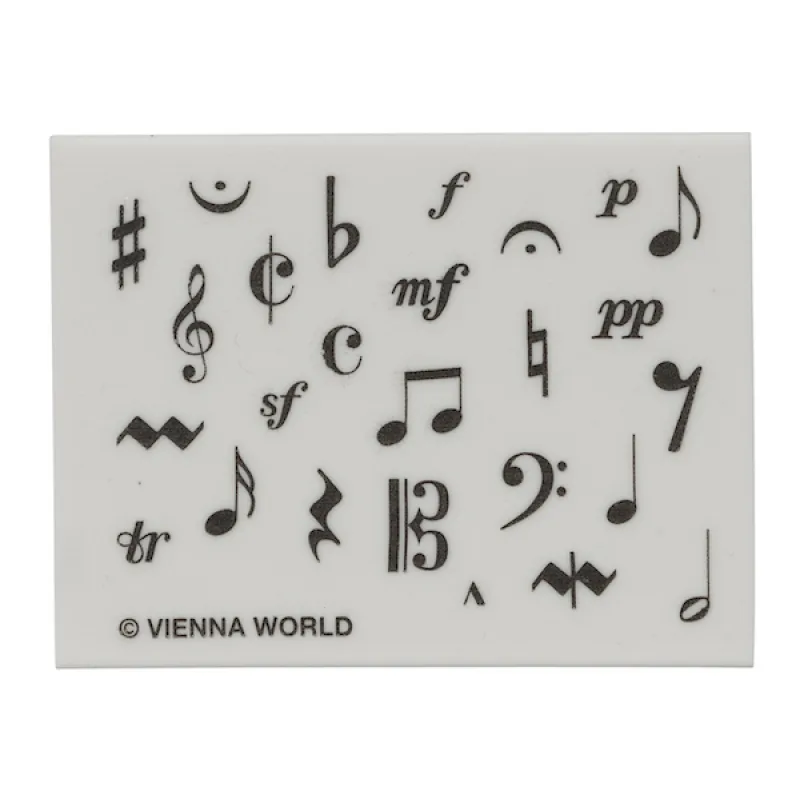 Vienna World Guma - hudební symboly