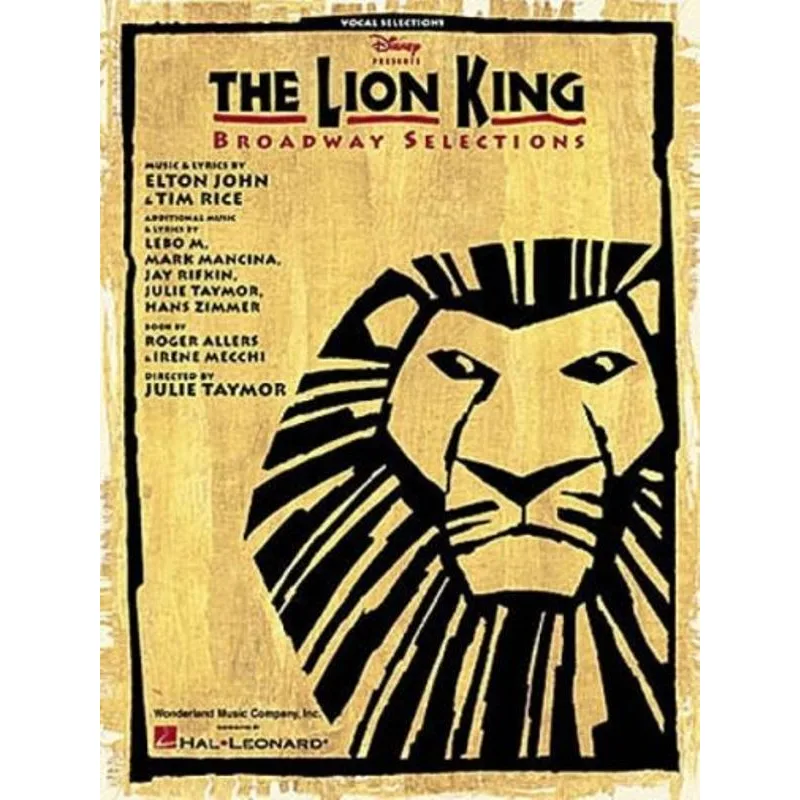 Hal Leonard Lion King - Broadway Selections