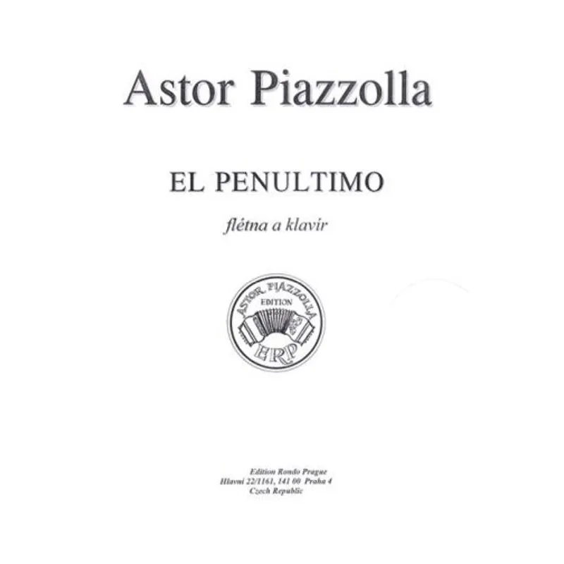 Edition Rondo Prague El penultimo - flétna s klavírem