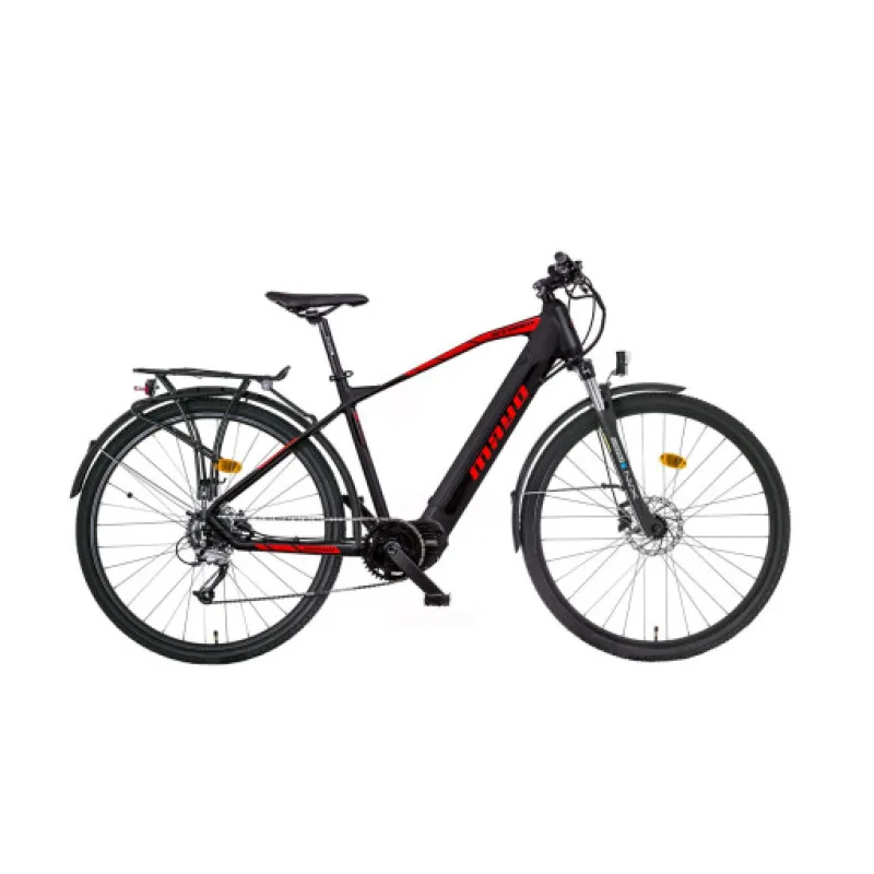 Mayo Elektrické trekové kolo e-XR Storm Tour Trek D, rám 19", černo-červené