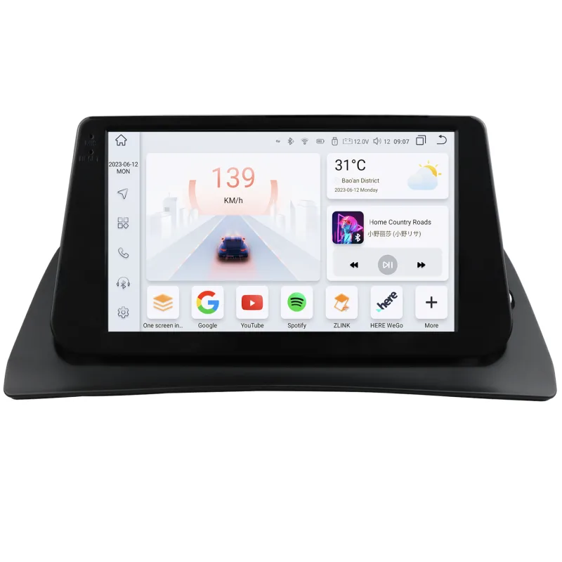 HIZPO KXRNKNG92 Autorádio 9" Android 13 pro Renault Kangoo II Model: S9008 (8+128GB) CHR4511_S90