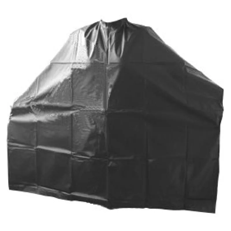 DUKO-EXIM DUKO Pláštenky Kadernícka PVC pláštenka na farbenie - dlhá čierná