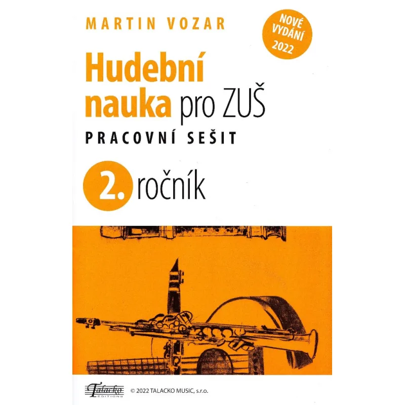 Talacko Editions Hudební nauka pro ZUŠ 2. ročník (20ks a více)