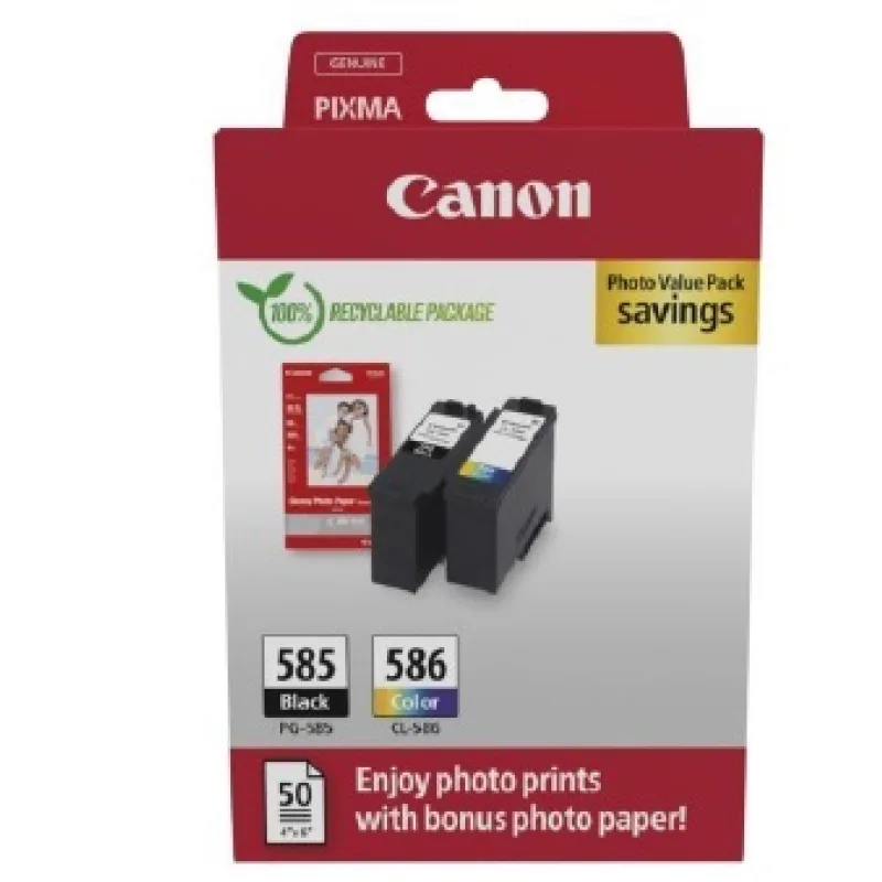 Canon PG585/CL 586 PHOTO VALUE 6205C004
