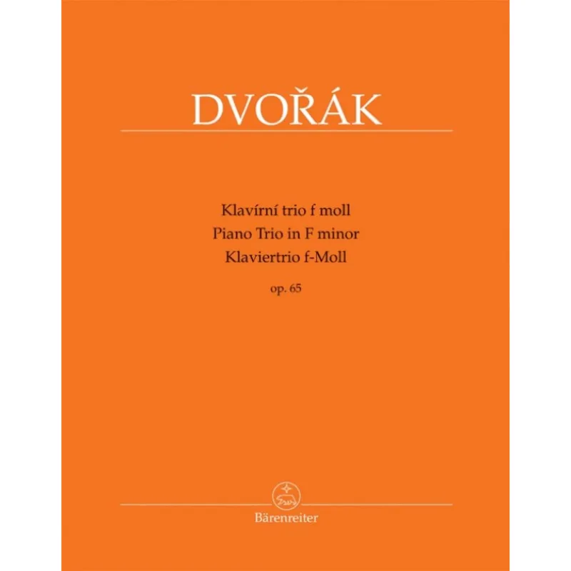 Bärenreiter Klavírní trio f moll op. 65