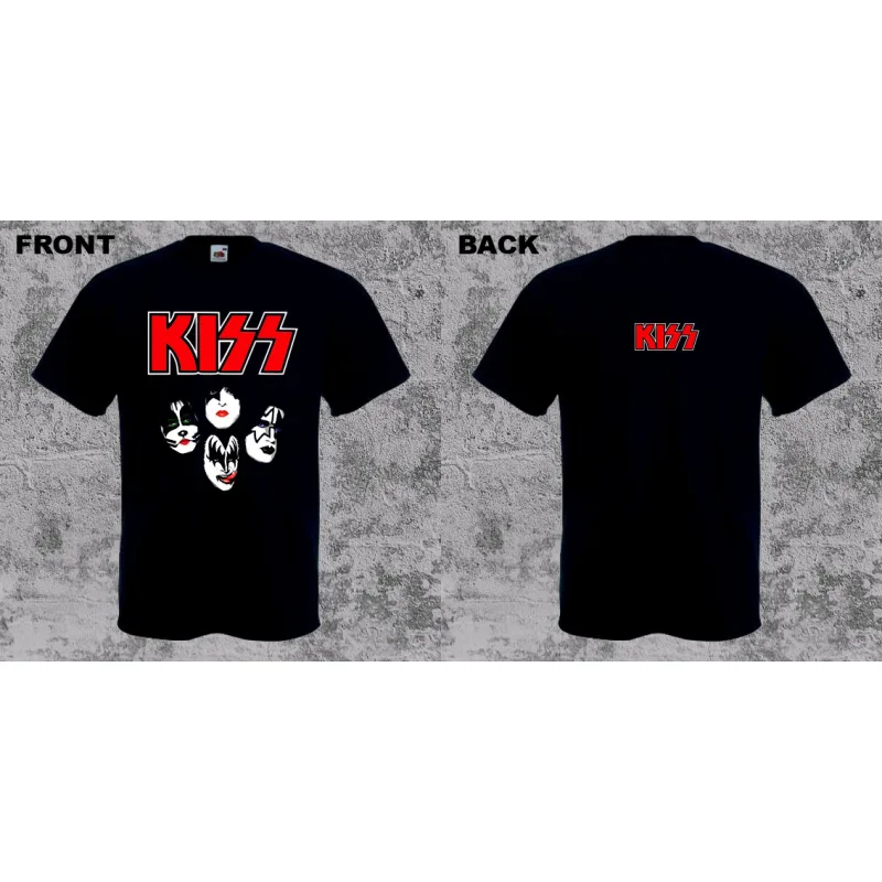Kiss - Band Red Logo (tričko)