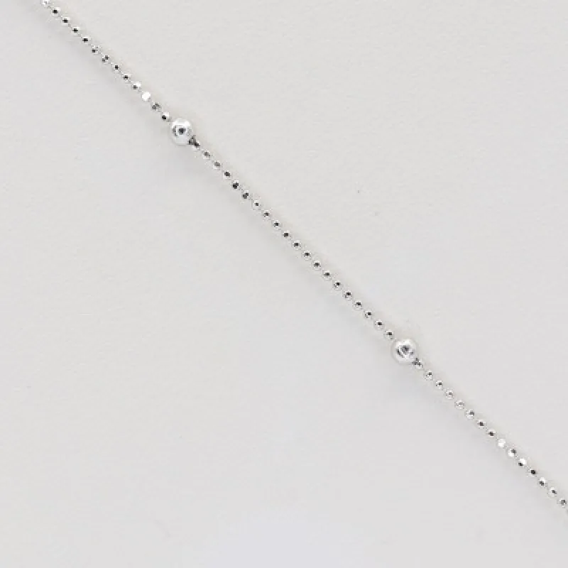 Strieborný náramok na nohu KA B1955