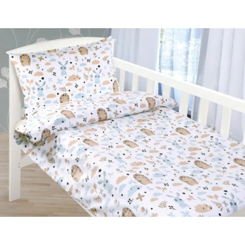 Bellatex Dětské povlečení bavlna Agáta Ježeček - 90x135, 45x60