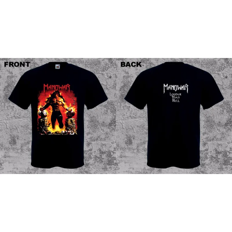 Manowar - Louder Than Hell (tričko)