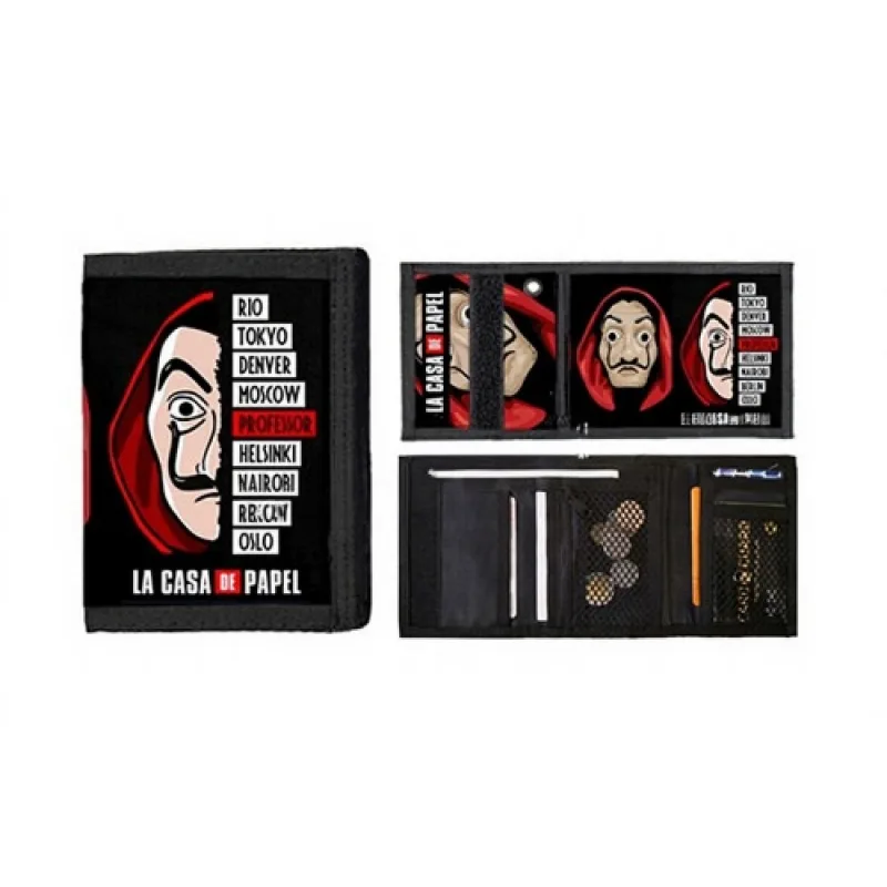 La Casa de Papel (Papierový dom) Motive 3 (peňaženka)