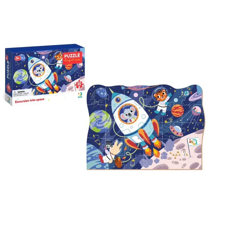 DODO Puzzle Vesmír 27x20cm 30 dielikov v krabičke 21x14x4cm