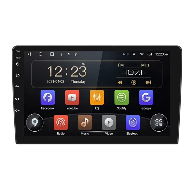 Isudar 2DIN autorádio T72-UN04 Android s QLED B069