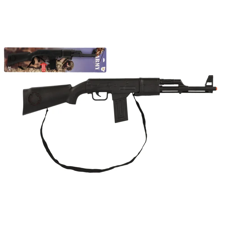 Teddies Samopal/Pistole klapací plast 66cm na karte