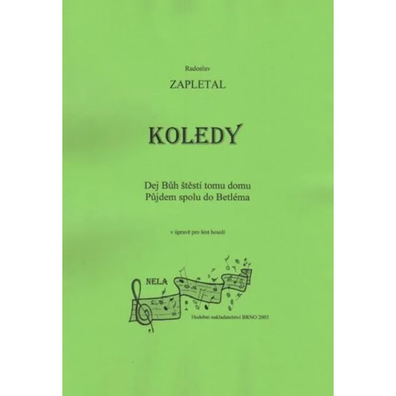 NELA Koledy pro 6 houslí