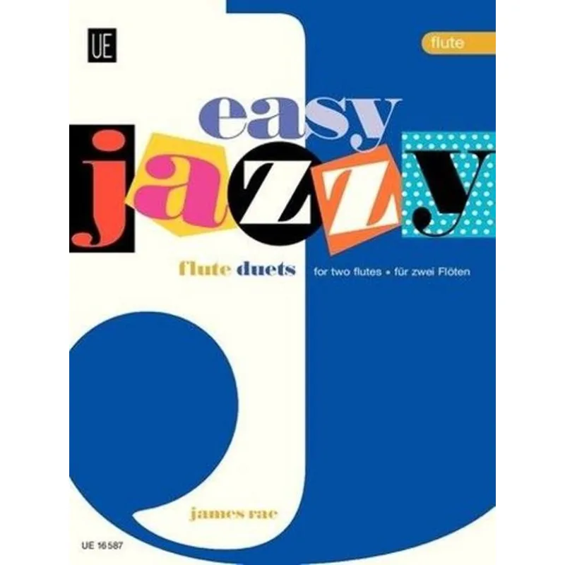 Universal Edition Easy Jazzy Duets for 2 flutes