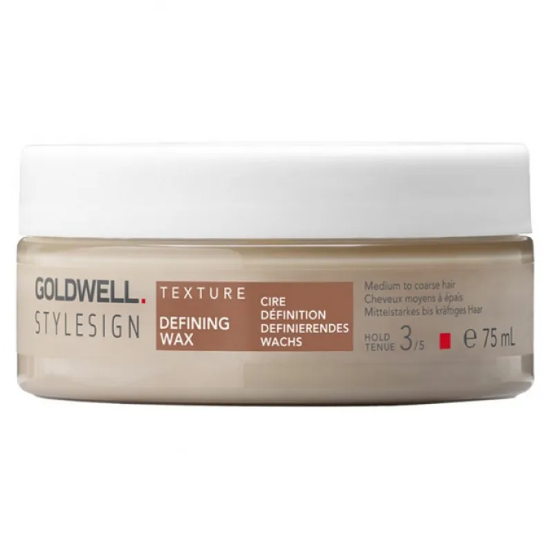 GOLDWELL StyleSign Texture Defining Wax 75ml - silne tužiaci vosk na vlasy