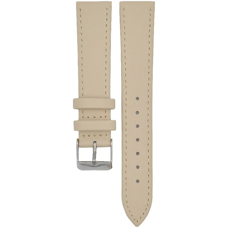 Koženkový remienok na hodinky 18 mm béžový JORDAN KERR 1005W18