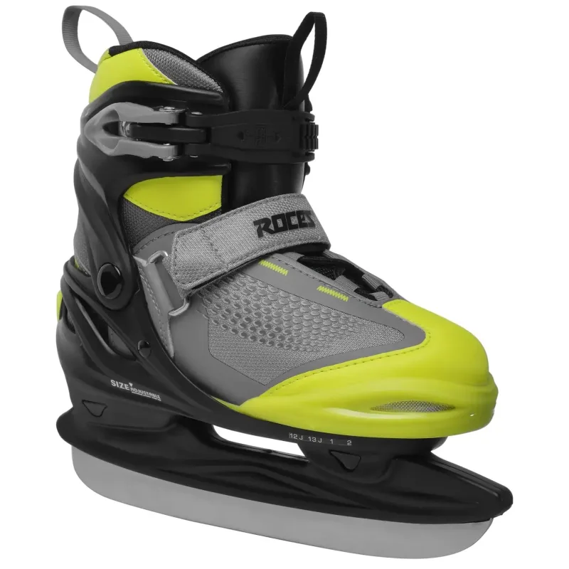 Roces Moody Ice X Dětské Brusle Na Led (Black/Lime|30-35)
