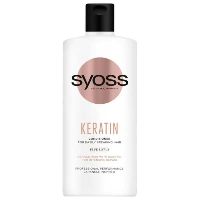 SYOSS Professional Keratín Condicioner 440ml - kondicionér pre slabé a lámavé vlasy