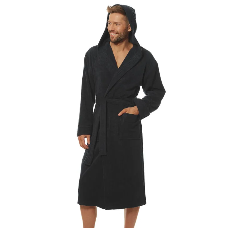 Pánsky župan Leon tmavosivý 3XL