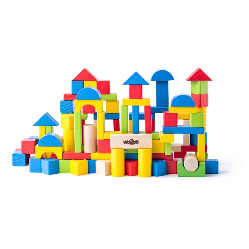 WOODY Kocky drevené 100d