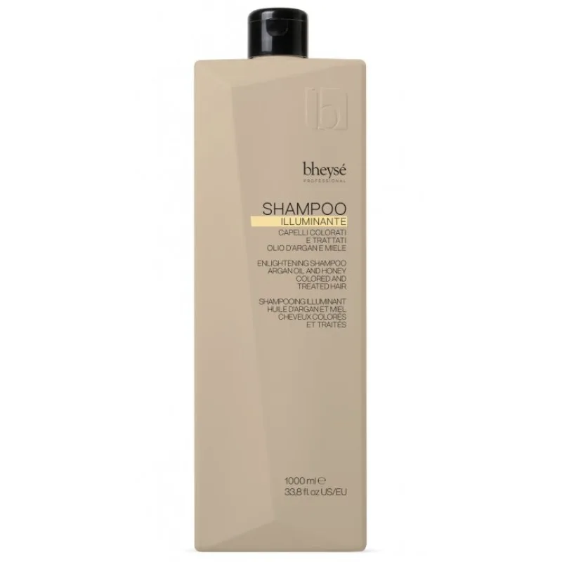 BHEYSÉ Professional Illuminante Shampoo 1000ml - šampón s arganom pre farbené vlasy