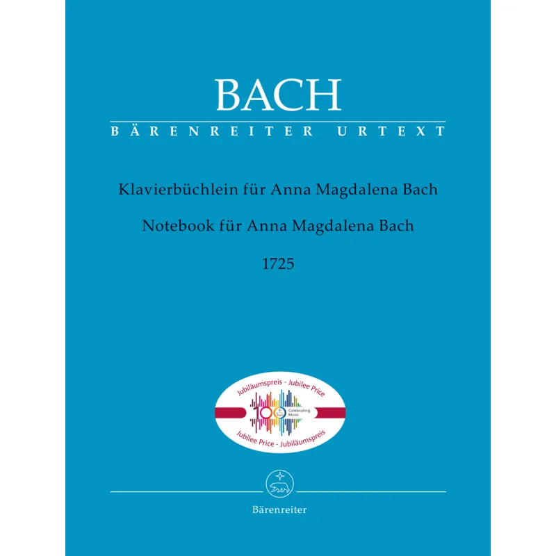 Bärenreiter Knížka skladeb pro Annu Magdalenu Bachovou