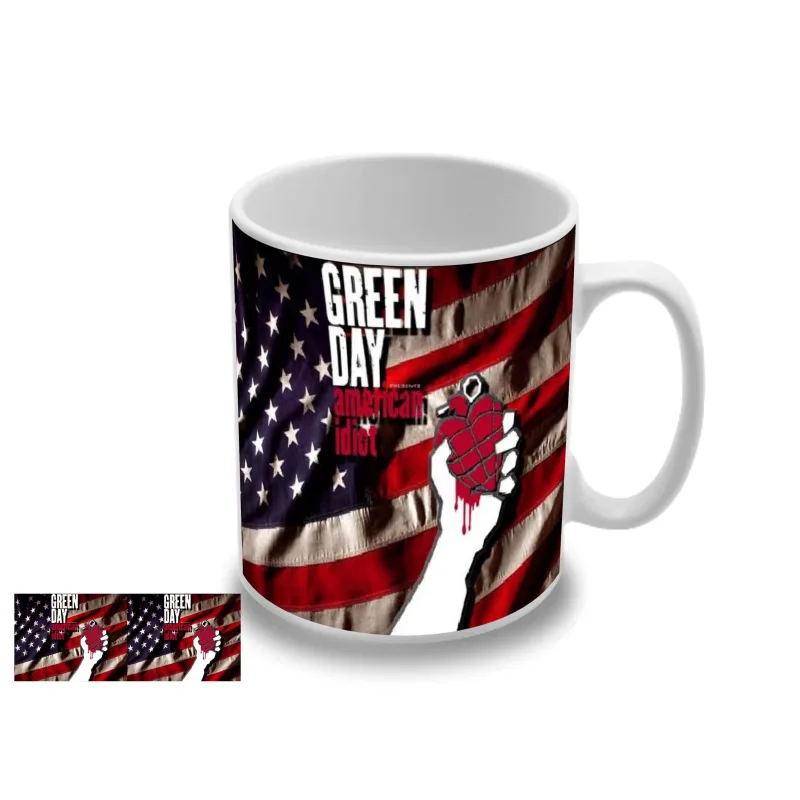 Green Day - American Idiot motív 2 (hrnček)