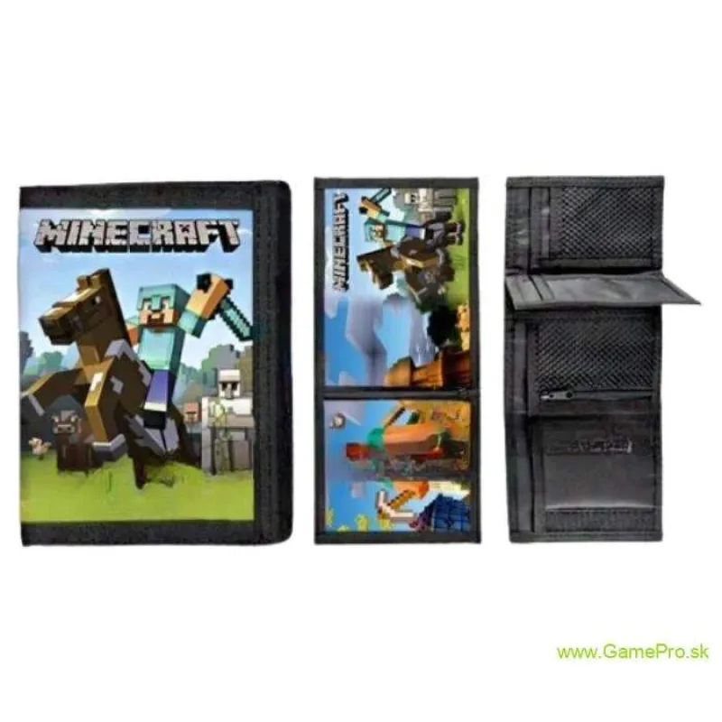 Minecraft Steve on Horse (peňaženka)