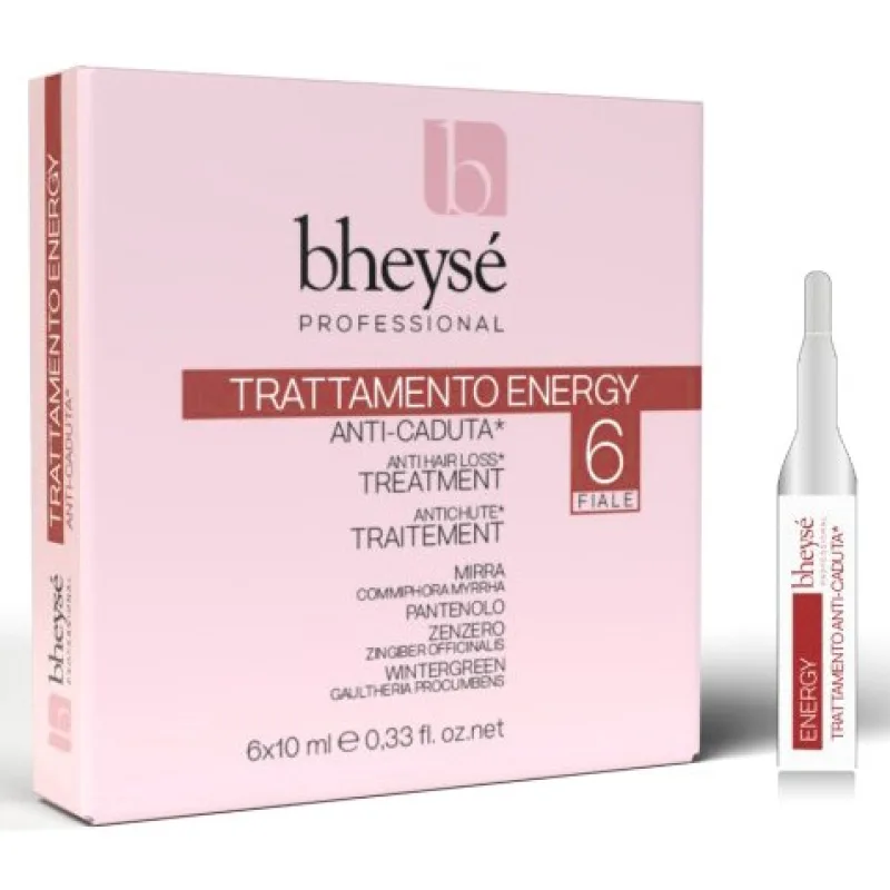 BHEYSÉ Professional Energy Treatment 6x10ml - ampulka proti vypadávaniu vlasov